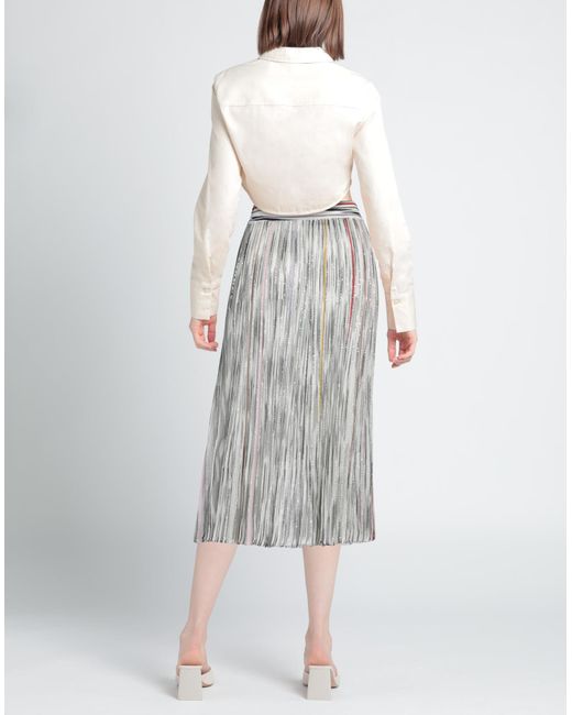 Missoni Gray Midi Skirt