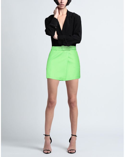 AMI Green Mini Skirt