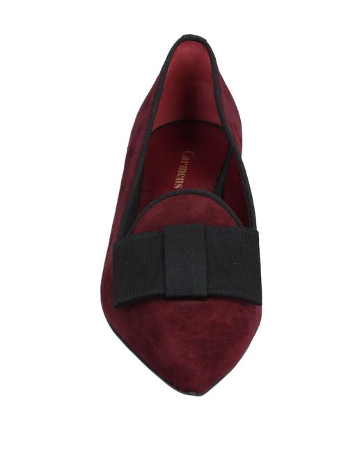 Carmens Red Loafers