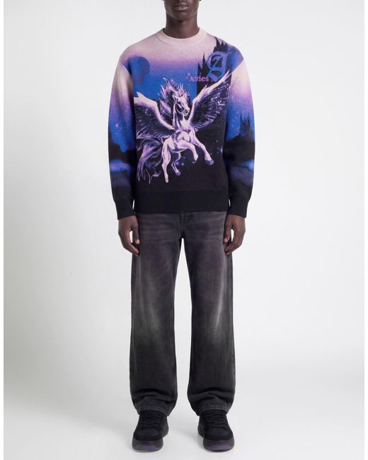 Aries Blue Jumper for men