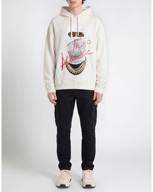 Ih Nom Uh Nit White Sweatshirt Cotton for men