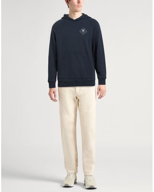 Barbour Blue Beacon Sweatshirt Cotton for men