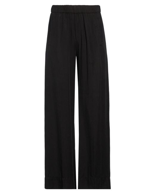 TRUE AVENUE Black Pants Lyocell