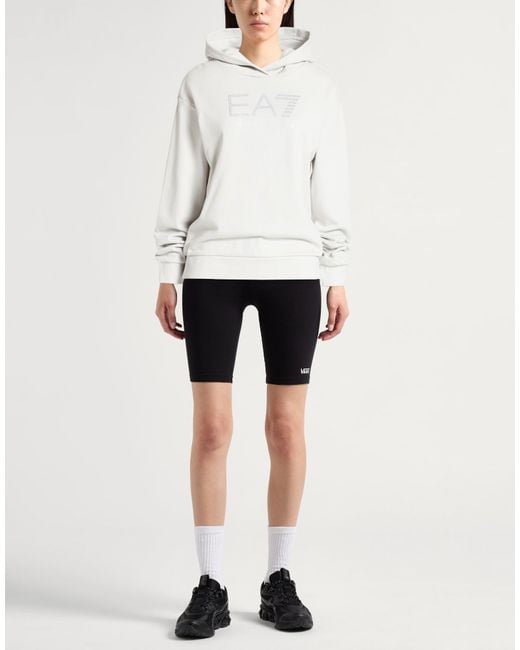 EA7 White Sweatshirt Cotton