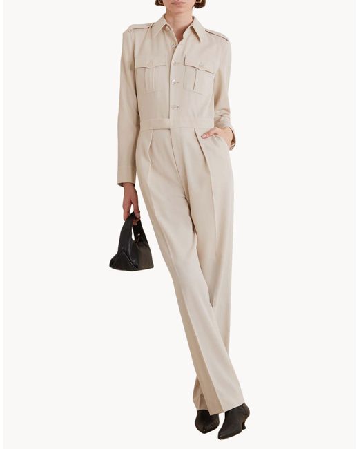 Ralph Lauren White Jumpsuit