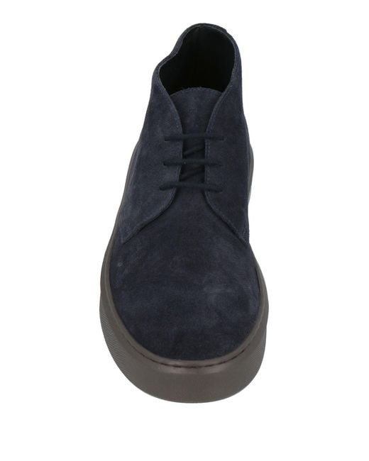 Doucal's Blue Ankle Boots for men