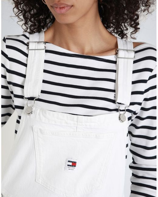 Tommy Hilfiger White Langer Overall