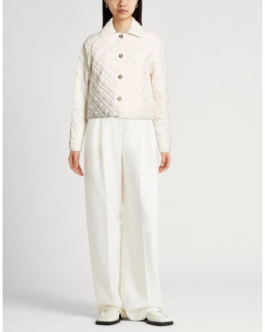 Peserico White Puffer Polyester