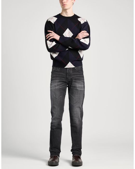 Emporio Armani Gray Jeans for men