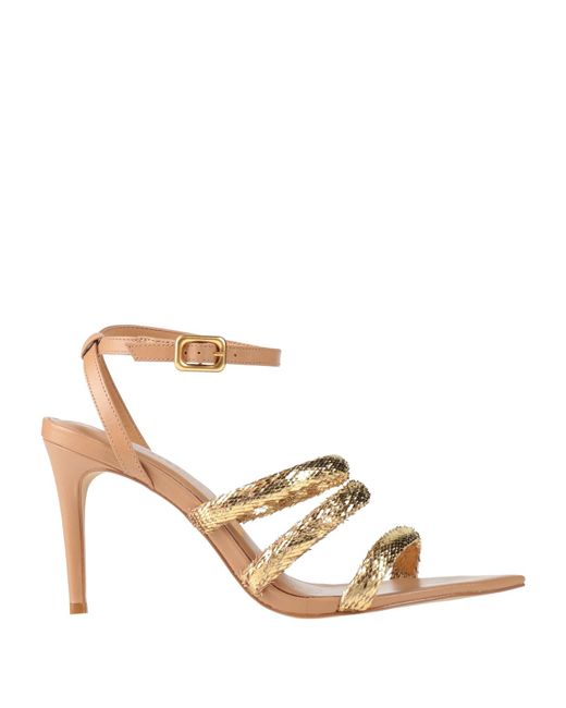 Carrano Metallic Sandals Leather