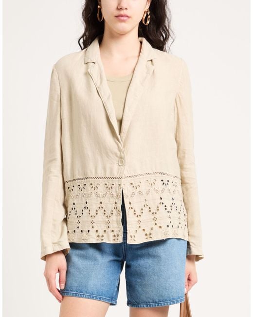 120% Lino Natural Blazer