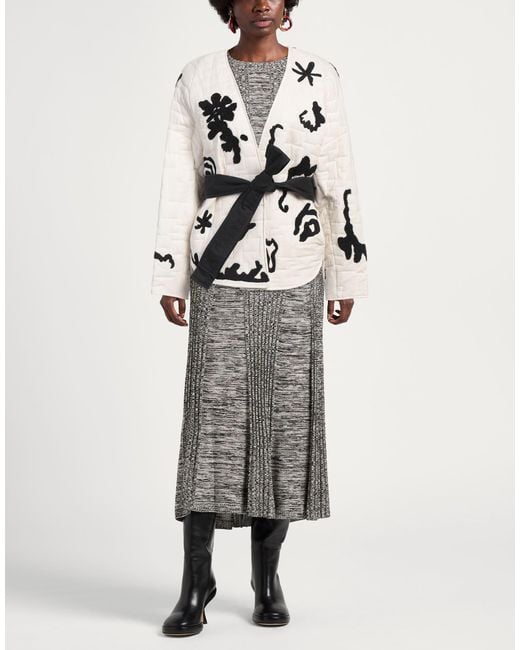 Alysi White Puffer Cotton
