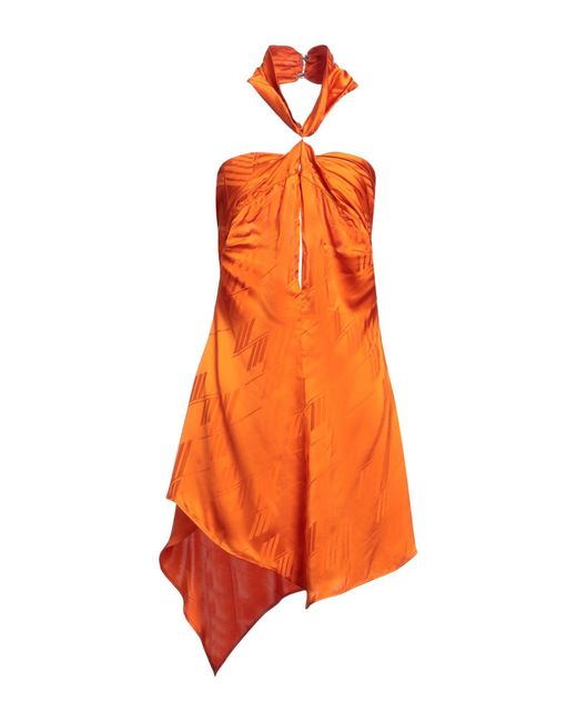 The Attico Orange Mini Dress