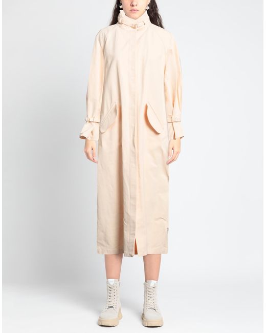 Patrizia Pepe Natural Overcoat & Trench Coat