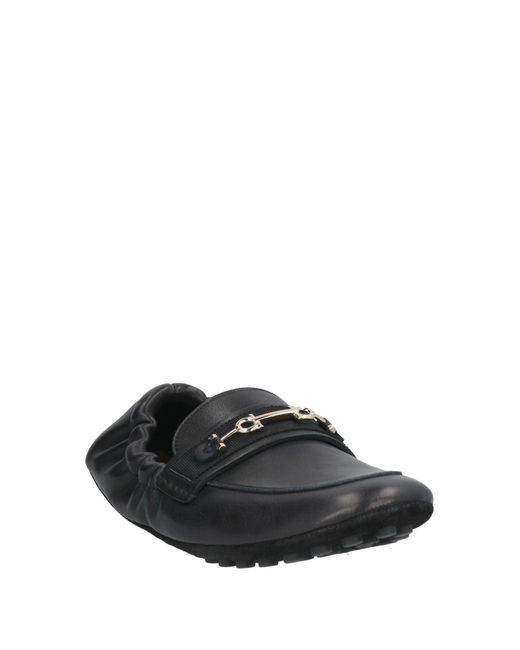 Mocasines Ferragamo de hombre de color Black