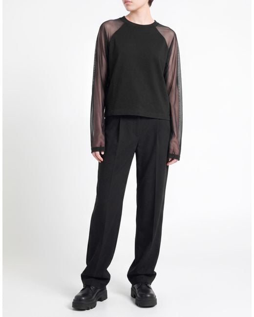 Norma Kamali Black Sweatshirt