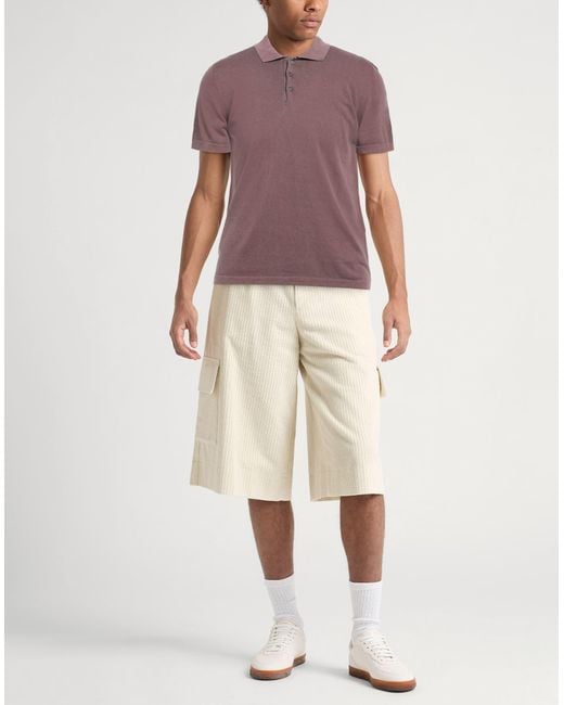 Crossley Purple Polo Shirt for men