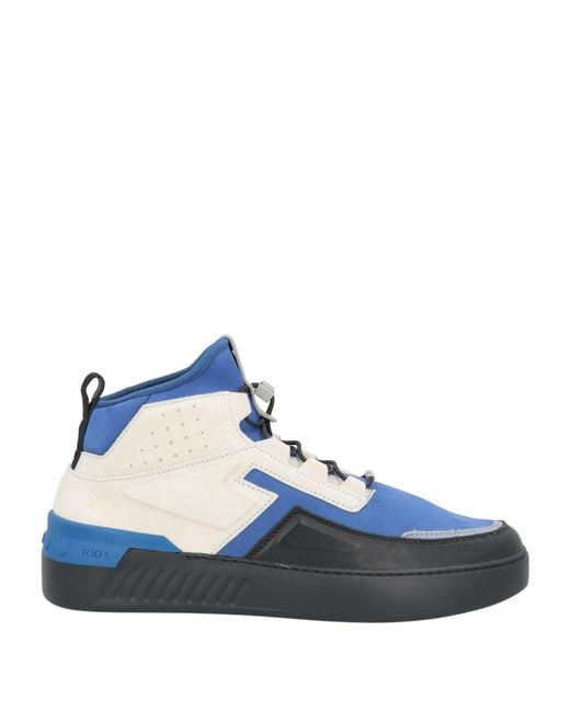 Tod's Blue Sneakers Leather for men
