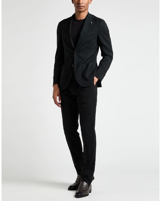 Lardini Black Suits for men