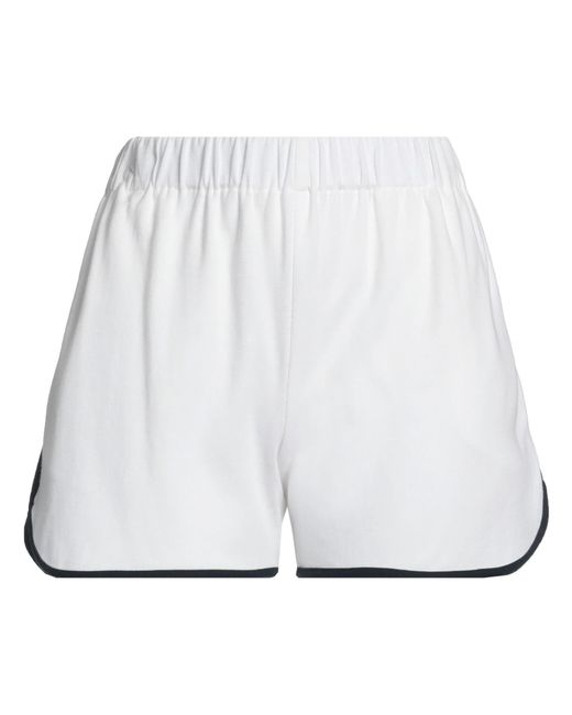 Purotatto White Shorts & Bermuda Shorts Cotton