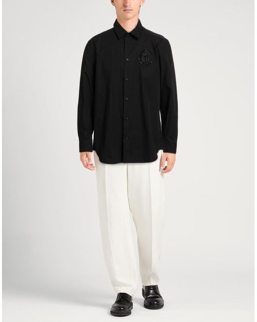 Just Cavalli Black Shirt for men