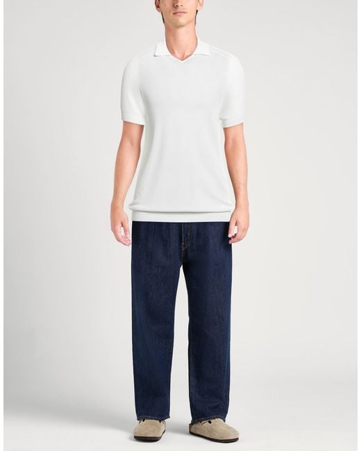 Pullover Kangra pour homme en coloris White
