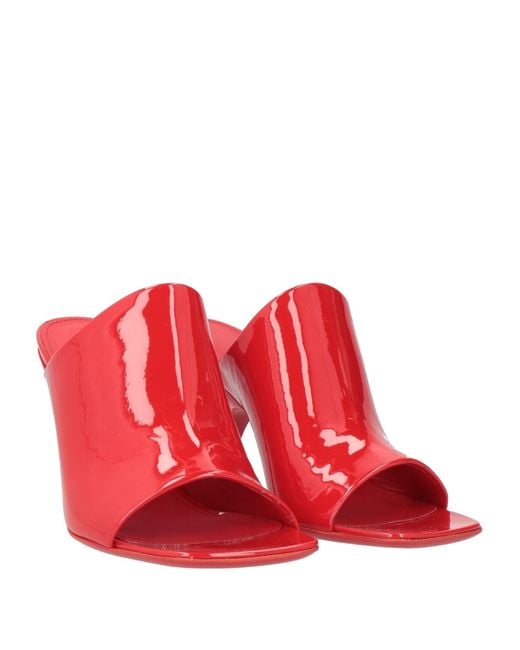 Ferragamo Red Sandals