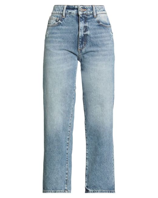 ICON DENIM Blue Jeans Cotton