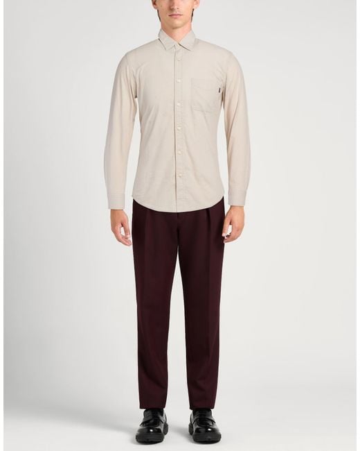 Dockers White Shirt Cotton, Elastane for men