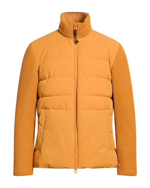 rihunik Orange Puffer for men