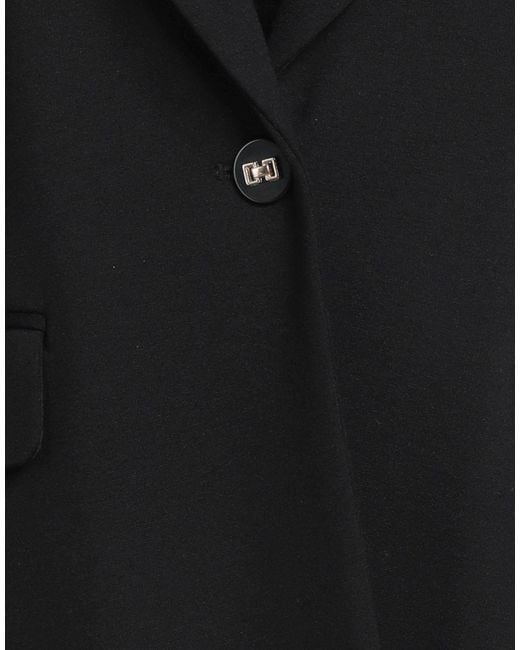 Liu Jo Black Blazer Viscose, Polyamide, Elastane