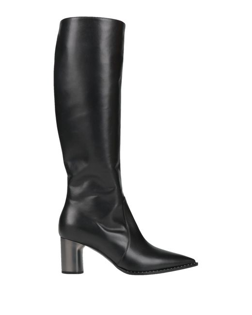 Casadei Black Boot Calfskin