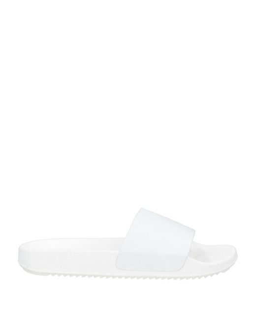 Emporio Armani White Sandals for men
