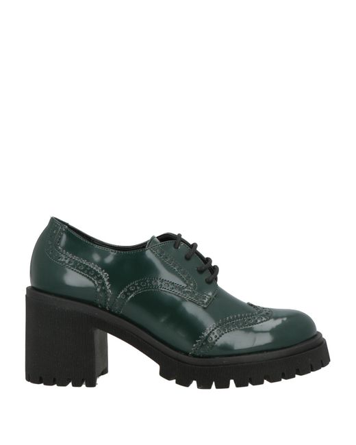 Nila & Nila Green Schnürschuh