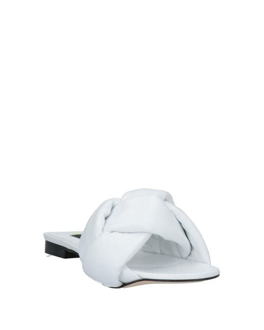 MSGM White Sandals