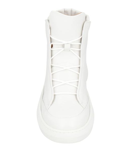 Hevò White Sneakers Leather for men