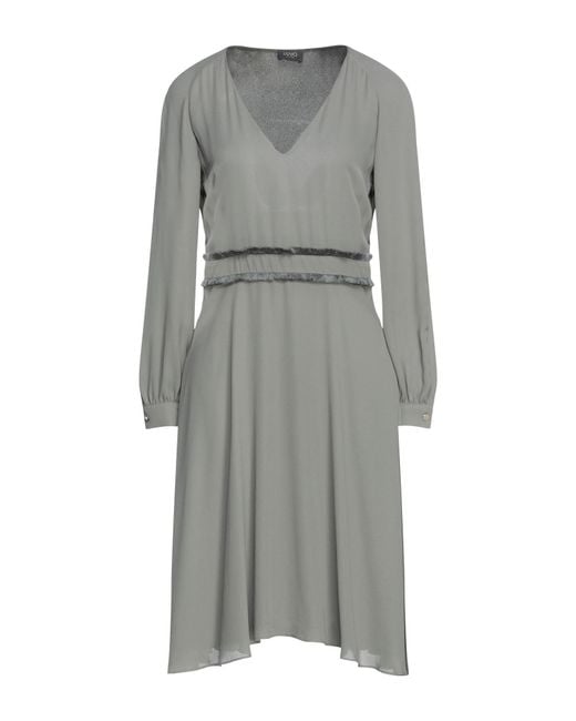 Liu Jo Gray Midi Dress