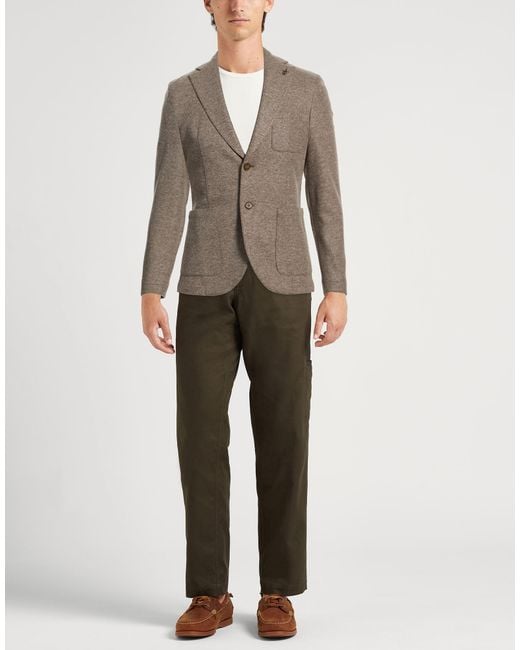 Paoloni Brown Blazer for men
