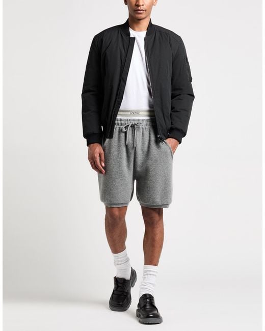 Dondup Black Jacket Cotton, Nylon for men