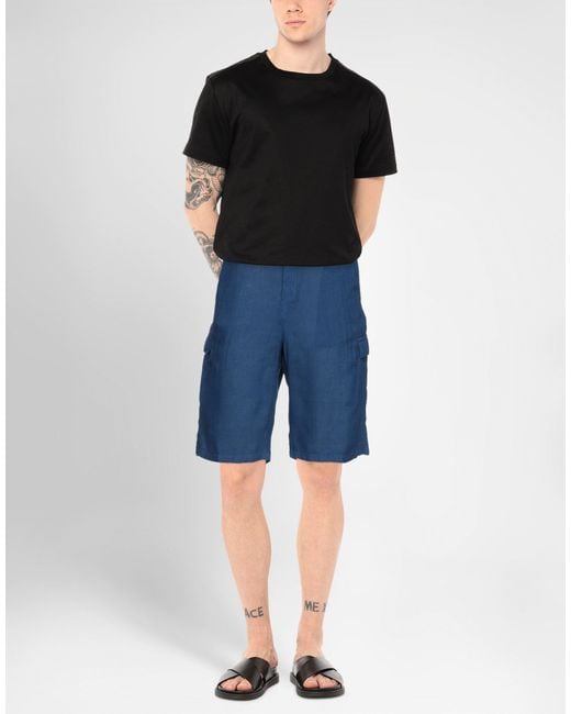 Fedeli Blue Shorts & Bermuda Shorts for men