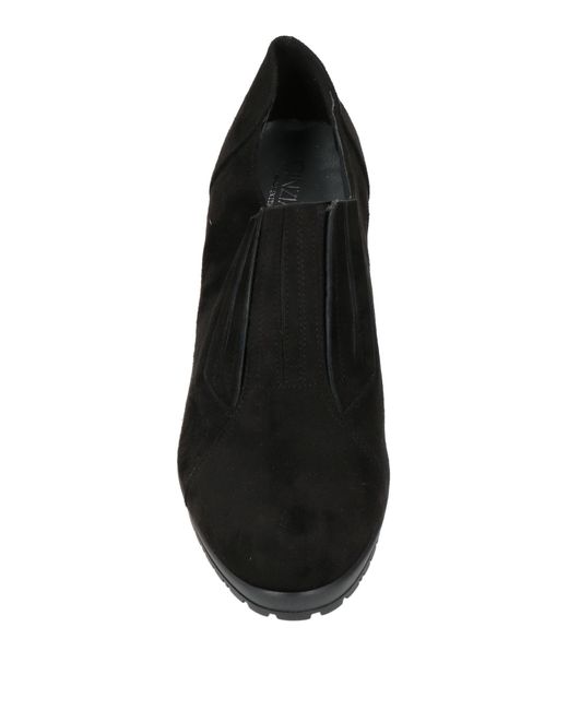 Cinzia Soft Black Ankle Boots Textile Fibers