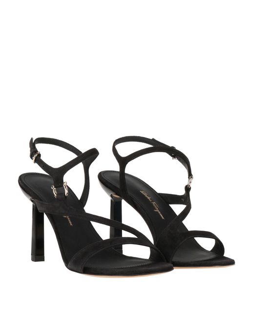 Ferragamo Black Sandals