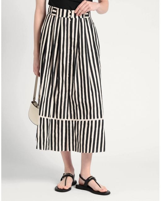 Gonna Midi di in Bianco Lyst