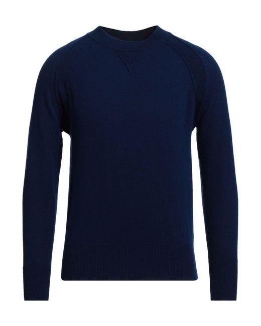 N.O.W. ANDREA ROSATI CASHMERE Blue Sweater for men