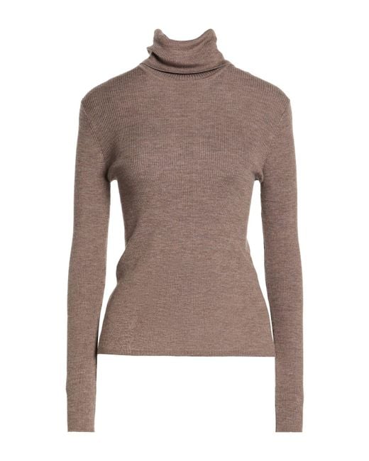P.A.R.O.S.H. Brown Turtlenecks