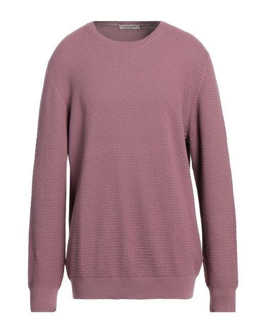 Pullover La Fileria de hombre de color Purple