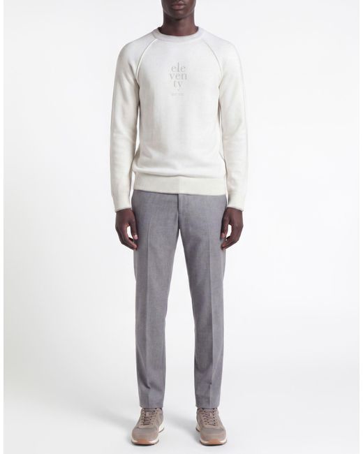 Pullover Eleventy de hombre de color White