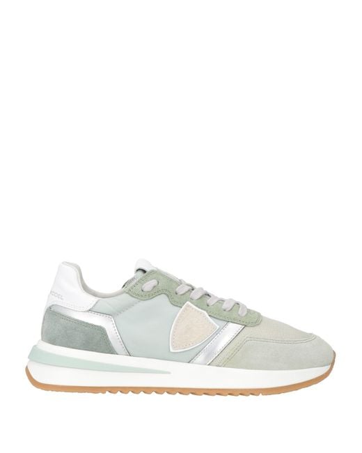 Philippe Model White Sneakers Leather