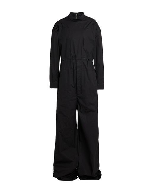 Rick Owens Black Jumpsuit Polyamide, Polyethylene for men