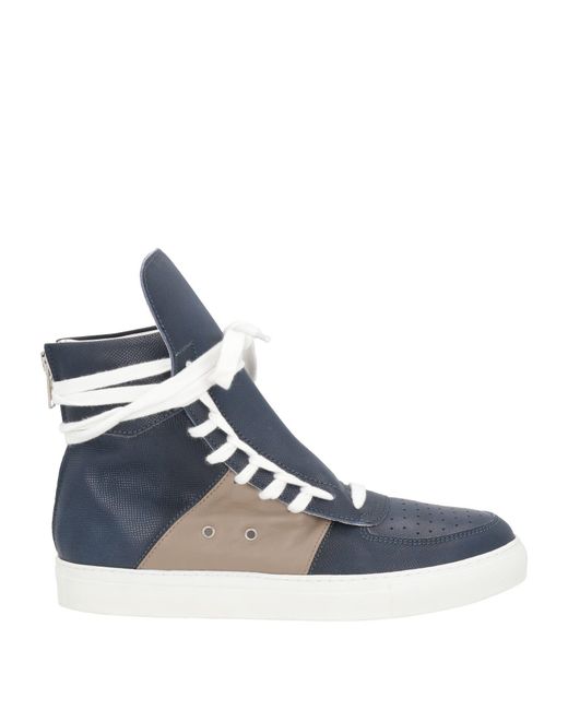 Kris Van Assche Blue Sneakers Leather for men